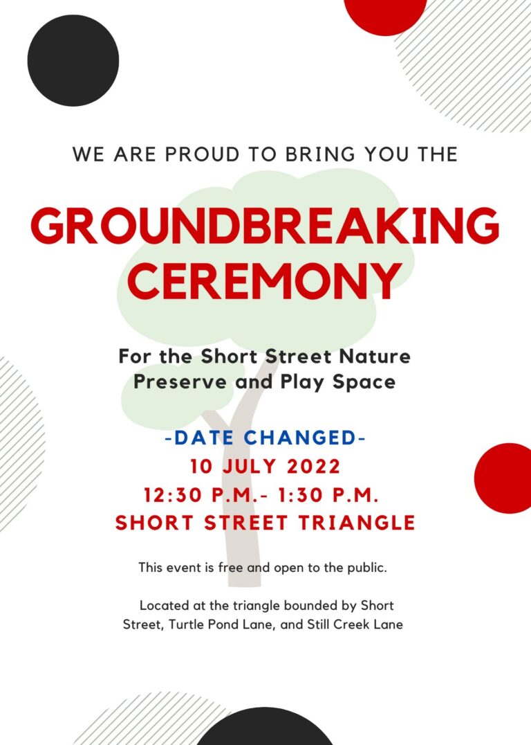 Groundbreaking Ceremony for the Short Street